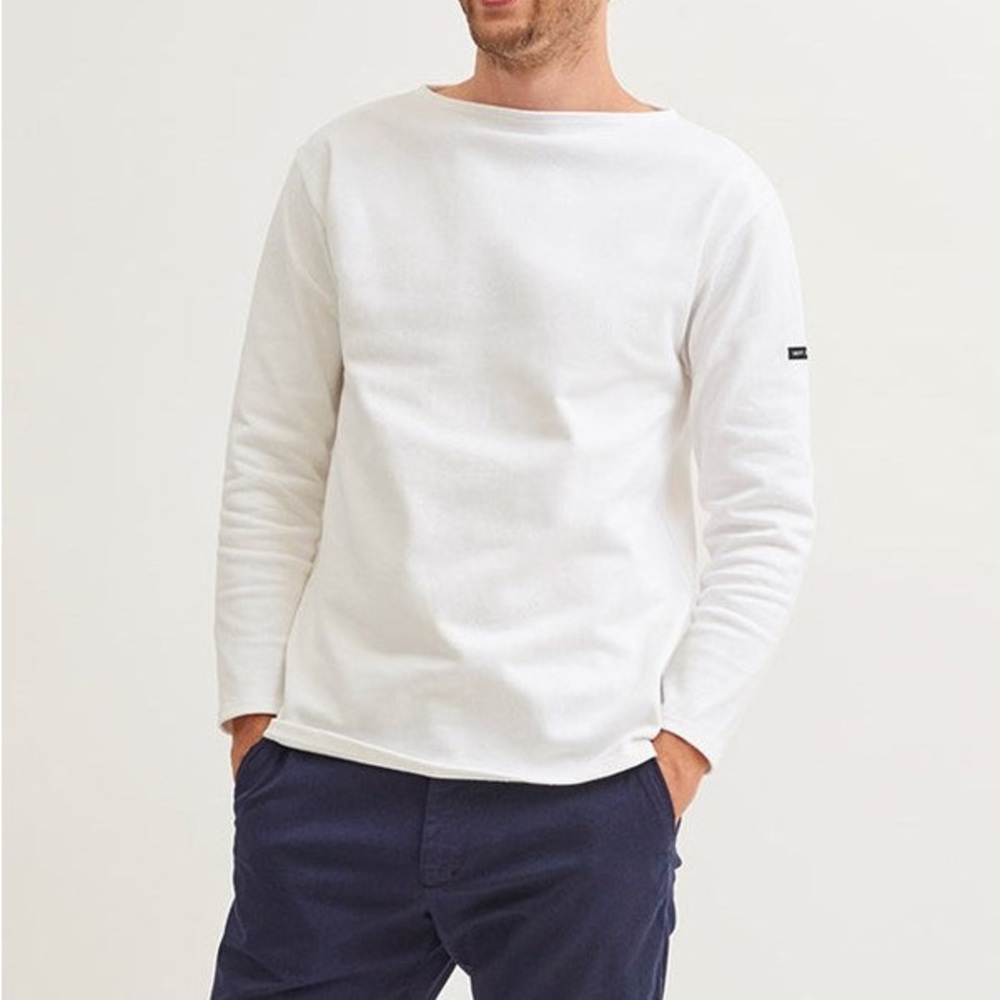 Saint James Boat Neck Shirt - XS